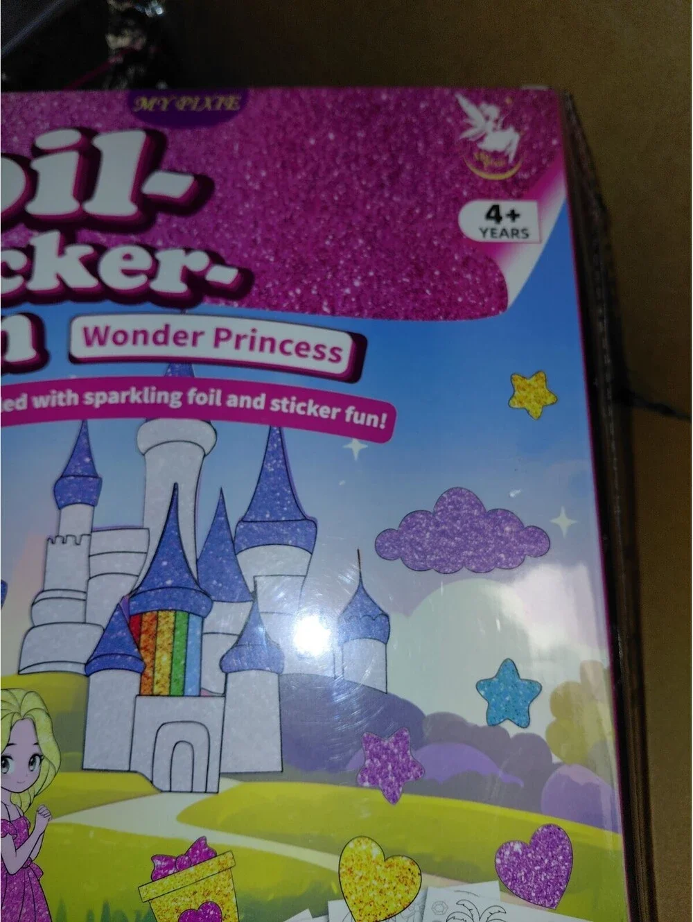 Wonder princess followed sticker fund magical
